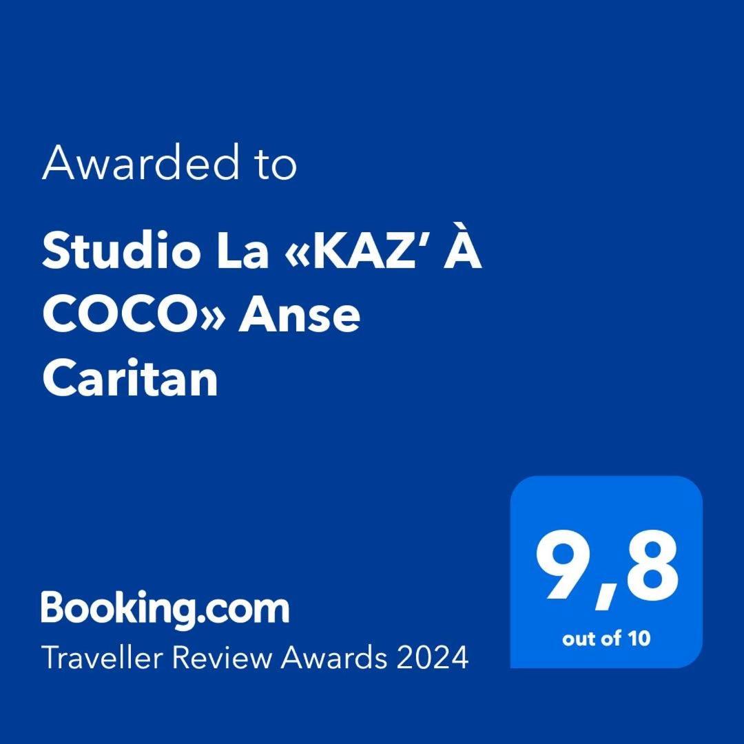 Studio La «Kaz' A Coco» Anse Caritan Sainte-Anne Exteriör bild